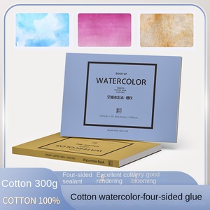 <span class=keywords><strong>Papier</strong></span> aquarelle en coton 300g, grossier, 8k/16k, scellé sur quatre côtés, professionnel, pour étudiants en art, Chine, directement de l'usine - Product Image 2