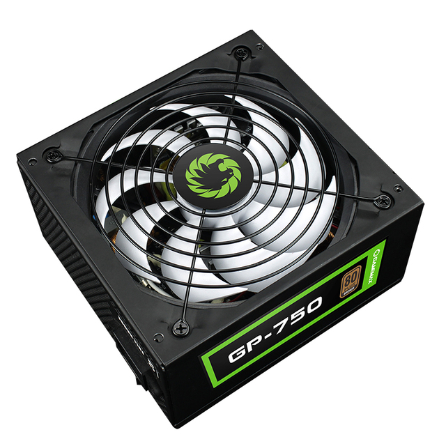 GAMEMAX 80 PLUS BRONZE 750W ATX PSU Low Noise Stable for Desktop Gaming Computers-Stock