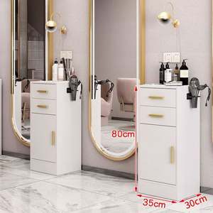 Barbershop Tool Cabinet <b>Hair</b> Salon Special Tool Table Beauty Salon Drawer Type Shelf Cabinet - Product Image 4