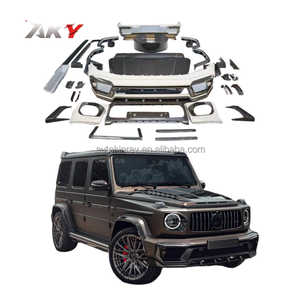 Vente d'usine <span class=keywords><strong>Mercedes</strong></span> classe G W464 Bodykit mise à niveau Topcar Style matériau en Fiber de carbone <span class=keywords><strong>sec</strong></span> jupes latérales ailes supérieures assemblage pare-chocs - Product Image 1