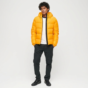Top Selling <b>Long</b> Sleeves <b>Men</b> Puffer <b>Jacket</b> For Man Windproof Casual Wear Puffer <b>Jackets</b> for <b>Men's</b> Custom Made Logo - Product Image 1