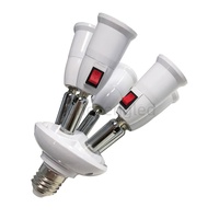 Conversion Lamp Holder Adapter Lighting Accessories European British Standard E27 E26 B22 E14 E12 GU10 MR16 Bulb Holder Socket