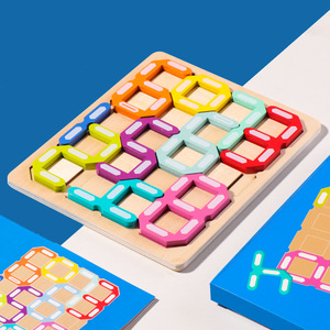Prix du fabricant Labyrinthe numérique pour enfants Jouet éducatif en bois pour aider à la reconnaissance des formes de couleurs pour l'éducation - Product Image 5