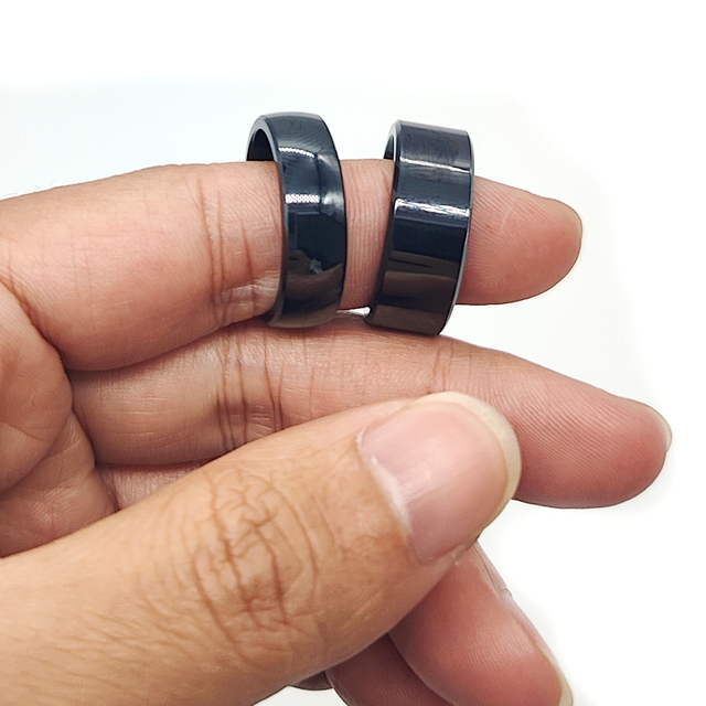 NFC Access Control Smart Ring 13.56MHz Mini Tag Waterproof Customizable NFC Card