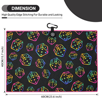Bolsa de Golf Personalizada OEM Ligera y Resistente con Toalla, Mosquetón y Imán, Microfibra Tipo Waffle