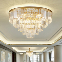 Lampe LED suspendue en cristal pour décoration de maison, salon, chambre à coucher, Villa, hall, lustre branche d'arbre, dernier Design, Style américain, élégant