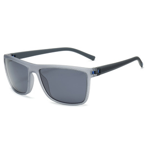 Lunettes de soleil rectangulaires polarisées UV400 légères pour hommes, modèle 78033 pour sports de plein air - Product Image 2
