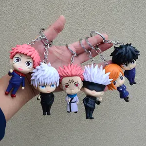 Hot Selling Cute Japanese Anime Characters High Quality Plastic Key Chain