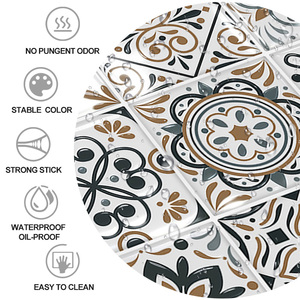 Nouvel Arrivage 2026 – Mosaïque Murale Auto-Adhésive en Verre de Mer Méditerranéenne Facile à Poser pour Salle de Bain – Carreaux Muraux Adhésifs pour Dosseret - Product Image 3