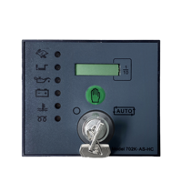 Panneau de commande en plastique PCC0301 avec clé 0300-6357-01 pour générateur diesel