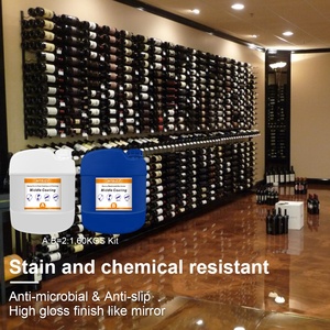 MTBJZJ 	 Rivestimento Epossidico per Pavimenti a Basso VOC, Trasparente e Senza Solventi, per Pavimenti Artistici e Decorativi - Product Image 6