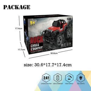 Voitures de course télécommandées SJY-618-01, échelle 1:16, 2,4 GHz, éclairage LED, camions RC tout-terrain avec boîte de rangement, SUV tout-terrain - Product Image 5