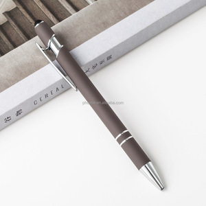 Crayons métalliques personnalisés populaires pour entreprises, impression de logo personnalisée, sérigraphie, prix abordable, stylos promotionnels OEM - Product Image 1