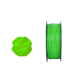 Filament d'imprimante 3D PETG de couleur verte unie, haute adhérence des couches pour pièces fonctionnelles et prototypes - Product Image 1