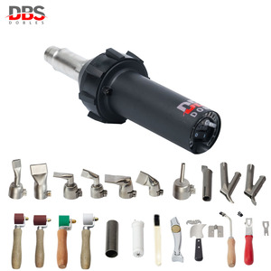 Pistola soldadora de plástico de aire caliente con Todos los kits de soldadura <span class=keywords><strong>para</strong></span> tablones de PP, tuberías de PE, películas de HDPE, membrana de PVC - Product Image 6