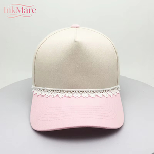 หมวกเบสบอลแบบ 5 แผง ปรับแต่งได้ตามสั่ง ขายส่ง ปักโลโก้หรือภาพตามต้องการ หมวกกีฬาสำหรับทุกเพศทุกวัย ใส่ได้ทุกฤดู เหมาะสำหรับกอล์ฟและกีฬาอื่นๆ - Product Image 1