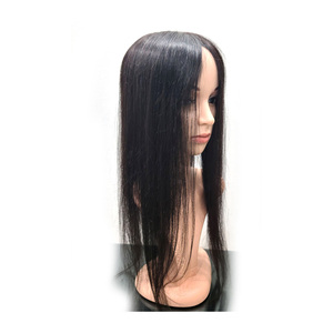 Pelucas coreanas premium Cosmo en Corea (15x17) - Peluca de cabello humano liso premium de 20 pulgadas, textura suave, acabado natural para mujeres - Product Image 3