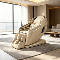 Sillón de Masaje Premium 4D de Cuerpo Completo con Detección de Salud por IA y Riel SL OEM