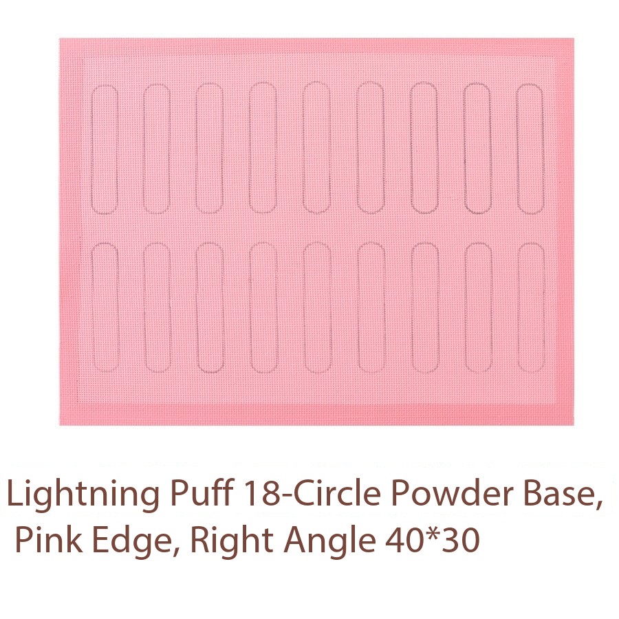 40*30-lightning puff 18 circle pink