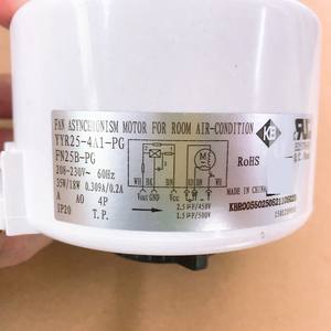 Motor Asíncrono para Aire Acondicionado YYR25-4A1-PG 60Hz Monofásico a Prueba de Goteo, Motor de Ventilador Interior FN25B-PG - Product Image 1