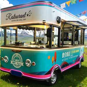 Özel Boyutlu Mobil Sokak Mutfağı/pizza/aperatif barı/taco kamyoneti/restoran kamyoneti, Tam Set Mutfak Ekipmanlarıyla Donatılmıştır. - Product Image 1