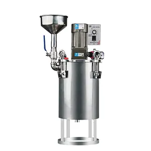 Stainless Steel Pressure Drum With Funnel With Level Display Pressure Tank Glue Storage Drum Dispensing Machine Pressure Drum