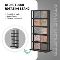 Vente directe d'usine de présentoirs à échantillons de carreaux en pierre de quartz de différentes tailles, présentoir rotatif à plusieurs niveaux pour carrelage en marbre, présentoir sur pied