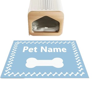 Customized Pet <b>Mat</b> Rectangle Diatomaceous Earth Anti-Slip Stain Resistant <b>Splash</b> Proof Easy To Clean For Cat Dog Feeding - Product Image 2