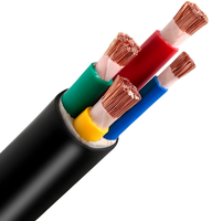 Cable de Alimentación Flexible Sin Blindaje de Cobre Libre de Oxígeno/PVC Galaxy, 0.6/1KV, Multiconductor VVR YY, Uso Industrial