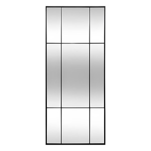 กระจกมิล่า ขนาด 180x78 ซม. สีดำเมทัลลิก - Product Image 1