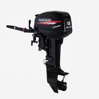 Motor de barco de velocidad Hangkai 2 tiempos 18HP 9.9hp15hp como Yamaha 15 HP motor de barco 15HP motor fuera de borda Seadoo Mercruiser