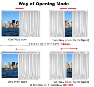 Tuya חכם וילון מסלול מנהג פרטי Zigbee חשמלי וילון מסילות עבור Tuya חכם חיים Wifi מנוע בקרת אוטומציה מערכת - Product Image 4