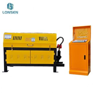 Lonsen GT4-10 CNC Automatic Steel <b>Bar</b> & Wire Straightening & Cutting & Decoiling Machine Motor 220/380V 20 M/Min Easy Operation - Product Image 2
