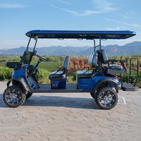 Voiture de golf électrique à châssis haut, nouvelle conception, pour les visites touristiques, à vendre