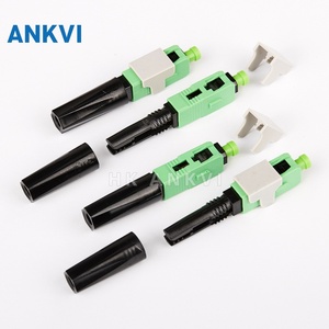 ตัวเชื่อมต่อไฟเบอร์ออปติกแบบเร็ว 3301 LN-10 SC APC ความสูญเสีย 0.3dB สำหรับสายดรอป FTTH ประกอบในสนาม - Product Image 1