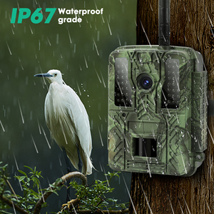 Relie Wifi động vật hoang dã Trail máy ảnh 4K 48mp video IP67 không thấm nước hồng ngoại ngoài trời lĩnh vực giám sát với CMOS yếu tố cảm biến - Product Image 4