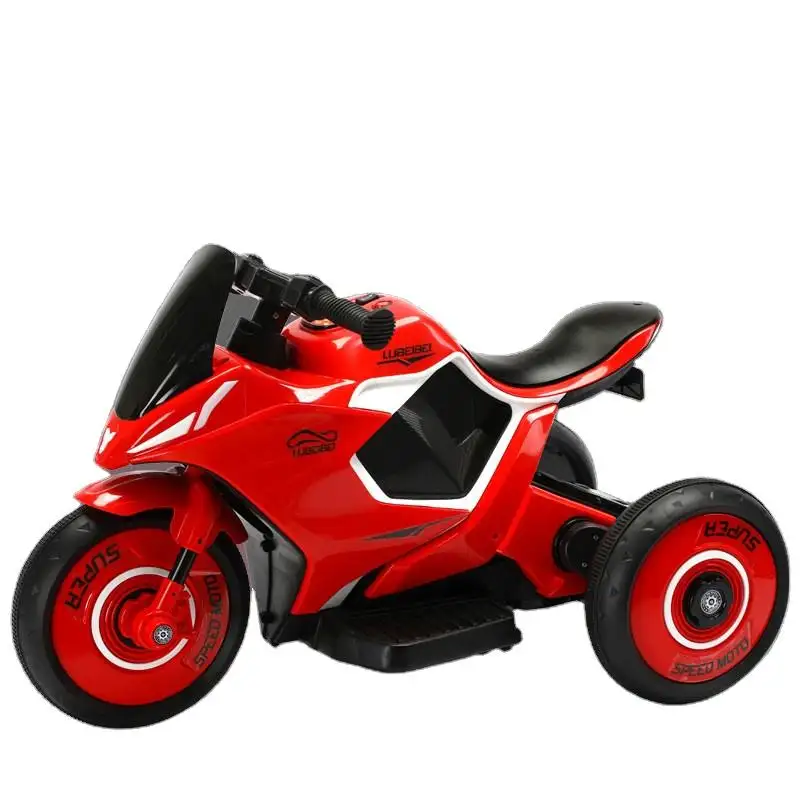 Factory hot selling kids ride on toy car Children_s ride on car 12V three-wheeled motorcycle
