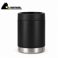 Refroidisseur de canettes de boissons pour présentation en magasin, support isolé en acier inoxydable 304 pour canettes de 12oz, 14oz, 16oz, emballage personnalisable
