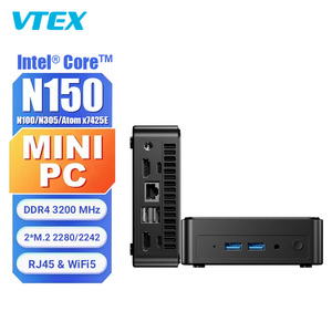 N150 Bộ Vi Xử Lý Văn Phòng Mini PC Ddr4 Kép M.2 Khe Cắm Win 10 <span class=keywords><strong>Linux</strong></span> <span class=keywords><strong>USB</strong></span> Đầy Đủ Chức Năng Loại C Văn Phòng Kinh Doanh Xách Tay Mini Máy Tính - Product Image 1