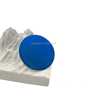 Pièces de monnaie en acier inoxydable antirouille de 40 mm de diamètre, pièces de monnaie vierges pour la gravure, disque bleu durable - Product Image 5