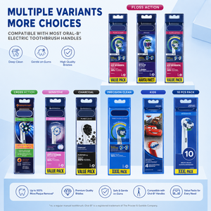 Têtes de rechange pour <span class=keywords><strong>brosse</strong></span> à dents électrique, multi-variantes, douces, nettoyantes en profondeur, au <span class=keywords><strong>charbon</strong></span>, pour enfants, pour usage hôtelier et extérieur, couleur - Product Image 3