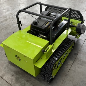 Robot tondeuse intelligent GPS de qualité professionnelle, largeur de coupe 1200 mm, tondeuse sans fil à braquage zéro, moteur de haute qualité pour les exploitations agricoles - Product Image 1