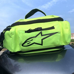 Sac messager moto D2029 - Sac banane imperméable en nylon et PVC pour le cyclisme et le rangement de loisirs - Product Image 2