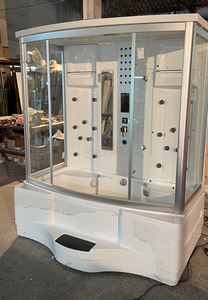 Cabina <span class=keywords><strong>de</strong></span> <span class=keywords><strong>Sauna</strong></span> Interior <span class=keywords><strong>de</strong></span> <span class=keywords><strong>Vapor</strong></span> <span class=keywords><strong>de</strong></span> Lujo <span class=keywords><strong>con</strong></span> Bañera <span class=keywords><strong>de</strong></span> <span class=keywords><strong>Hidromasaje</strong></span>, Ducha, Jacuzzi y Panel <span class=keywords><strong>de</strong></span> Control para Hotel - Product Image 2