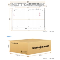 Utilisé pour afficher le nouveau processeur vidéo Novastar VX400 PRO sur l'écran LED