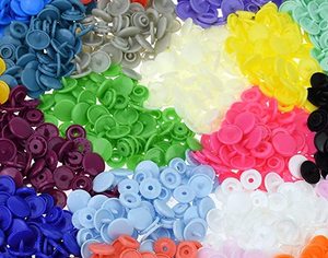 KAM <strong>Snaps</strong> <strong>Buttons</strong> Glossy <strong>Round</strong> Size 20 (1/2&quot;) T5 Plastic Resin <strong>Snap</strong> Fastener No Sew <strong>Buttons</strong> for Cloth Diaper Bibs U - Product Image 4