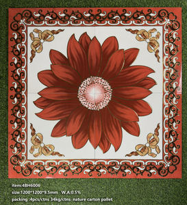 Matte rustikale Keramik Porzellan Ganzkörper quadratische Bodenfliesen Großhandel 600x600 grau rutsch feste Marmor Bodenfliesen auf Lager - Product Image 6