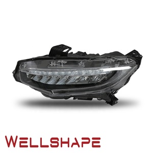 Faros Delanteros para Automóvil HONDA CIVIC Tipo USA 2016 2017 2018, Faro Delantero LED TOURING - Product Image 3