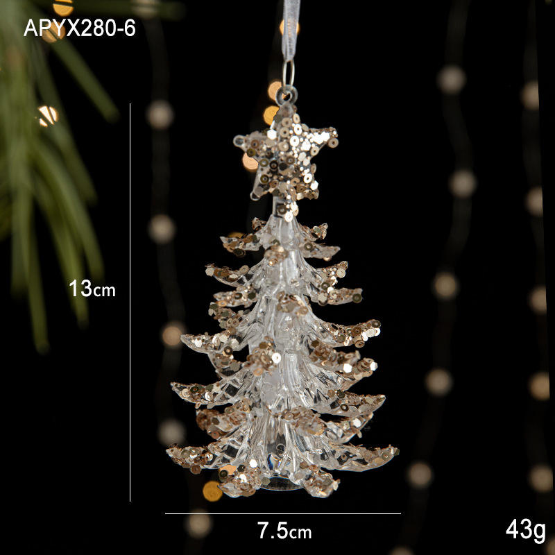 Clear-Christmas tree