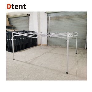 Gölgelik turuncu çatı penceresi garaj depolama parçaları metalik ve düğün topu geçit olay açık 6M x 6M 12X12 çadır - Product Image 5